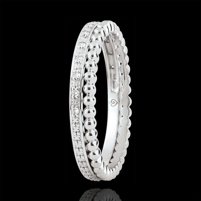 Bague - Or blanc