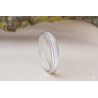 Alliance homme Horizon - or blanc